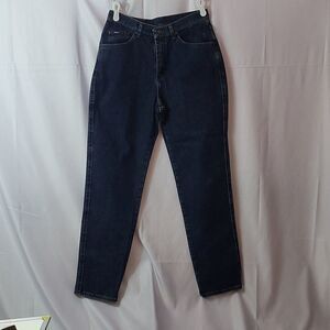LEE ORIGINAL JEANS, WOMEN'S FIVE POCKET BLUE JEANS, SIZE 12, NOT WORN
